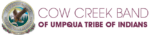 Cow Creek Band of Umpqua Tribe of Indians logo for WiLL sponsorship.